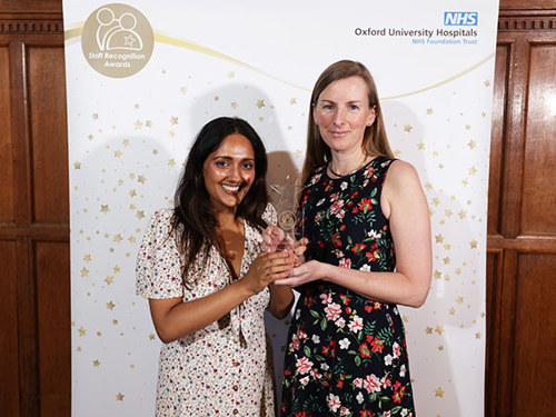 Charandeep Malhi and Dr Anny Sykes