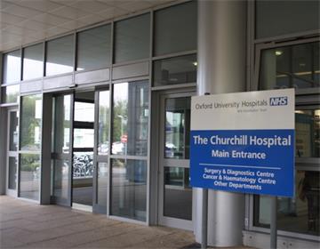 Clinics were run at the Churchill Hospital